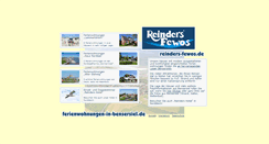 Desktop Screenshot of ferienwohnungen-in-bensersiel.de